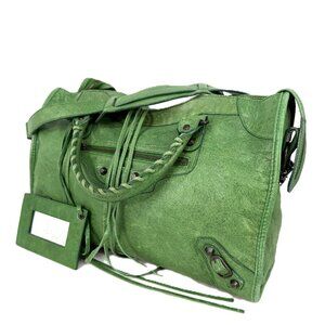 Balenciaga Le City Bag Green